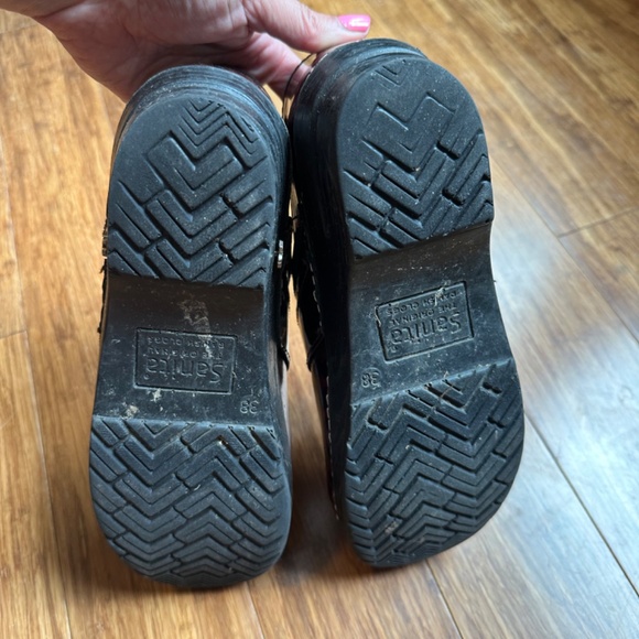 Women's Koi Sanita clogs - Size 38 - Patent leopard print - Picture 4 of 5